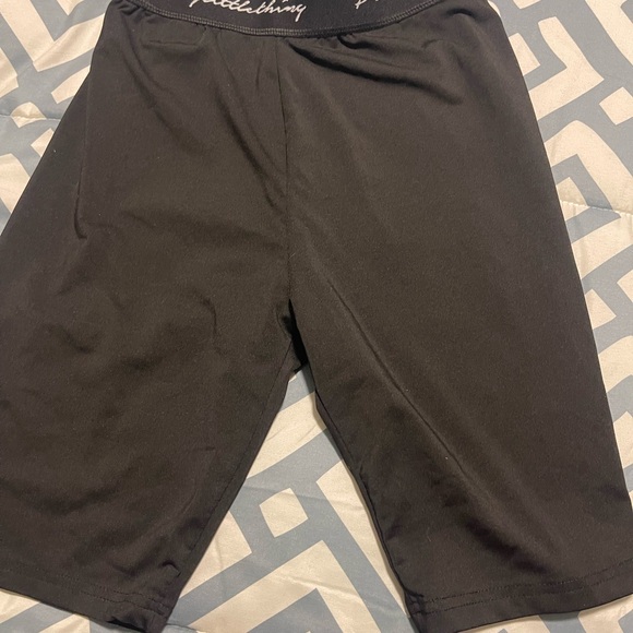 PrettyLittleThing Woman’s Black Shorts and top - Picture 2 of 7